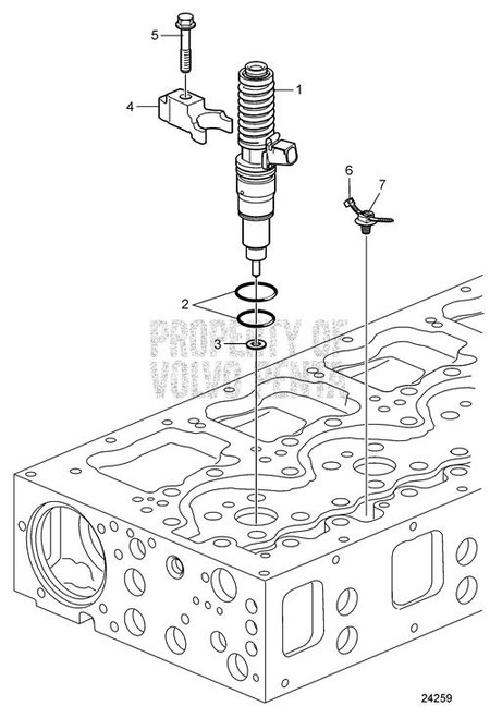 Volvo Penta Flange Screw 21344774