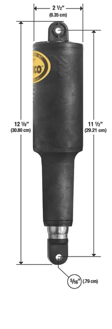 Lenco 2 1/4in Stroke Standard Actuator 5/16in 24V