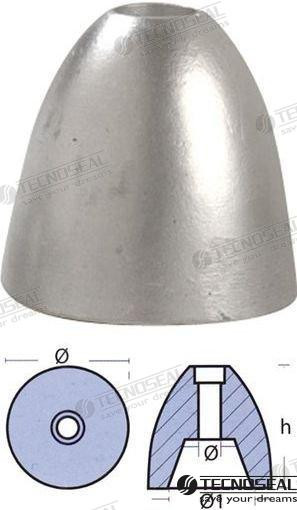 Recambios Marinos Anode Mtf Shaft 20-30Mm. Ten00430Mtf