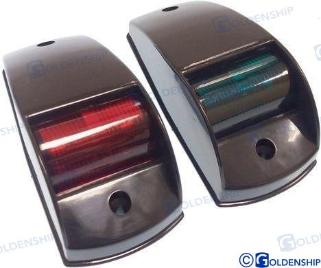 Recambios Marinos Set Navigation Lights Black Gs10019