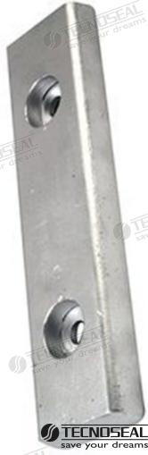 Recambios Marinos Anode Plate Scafo 300X80X30 Ten00225