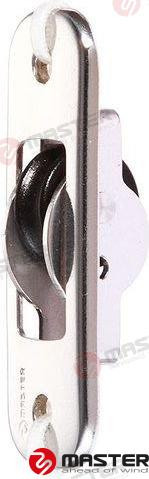 Recambios Marinos 16Mm Sgl Deck-Exit Block/ Ss Mvsb1611F