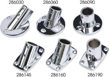 Sea-Dog Line Chrm Znc 60Dg Round Base 7/8 " 286060-1