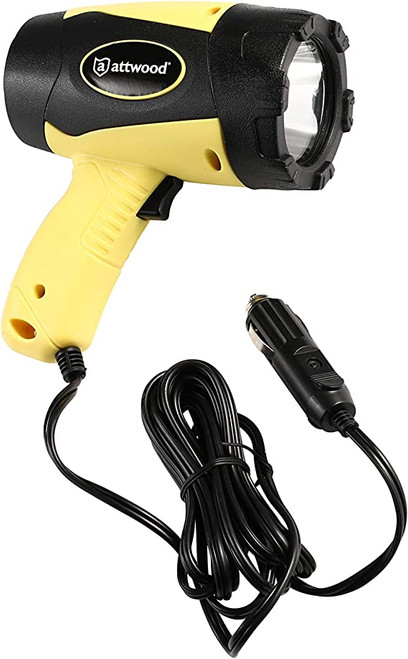 Attwood Marine Spotlight 12Volt/Cig Adap 11794-7