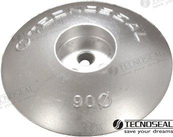 Recambios Marinos Disc Anode Single 90Mm Heavy Ten00102Pal