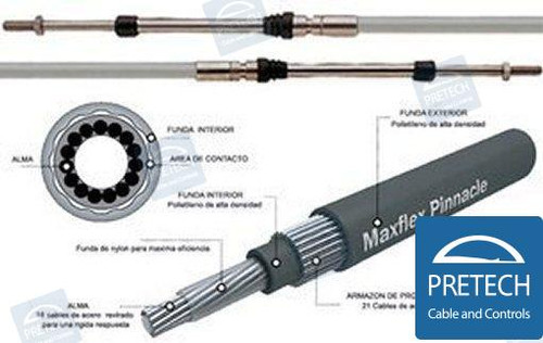 Recambios Marinos Ctrl Cable 3300S Ss 46 Pre6300S46
