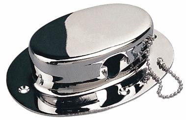 Sea-Dog Line Chrm Brass Chain Deck Pipe 322070