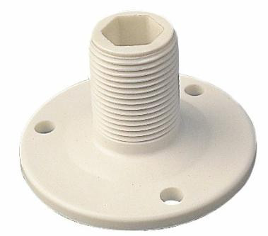 Sea-Dog Line Nylon Fixed Antenna Base White 329500-1