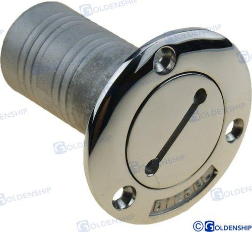 Recambios Marinos Stainless Deck Fill 50Mm Gas Gs31115