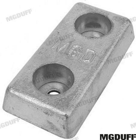 Recambios Marinos Aluminum Anode 1.9 Kg Mgd40Ahd