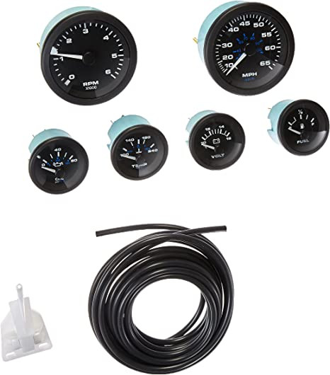 Dometic Premeir Guage Set (6 Guages) 62715P