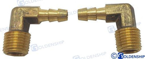 Recambios Marinos Racor 90Dg Npt 1/4 X 1/4" 2Pk Gs31245