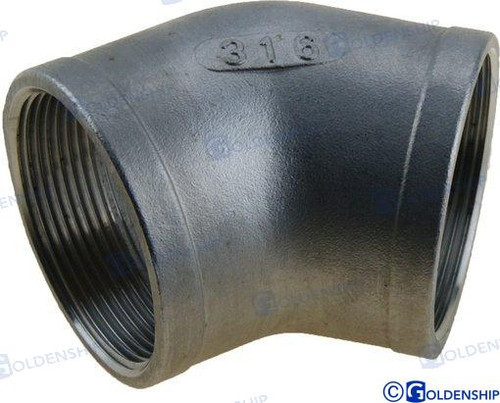 Recambios Marinos 45Dg Elbow Banded 2" Gs30566