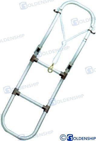Recambios Marinos Folding Ladder 3 Steps Gs73009