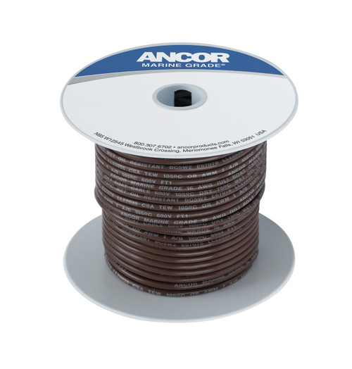 Marinco/Ancor Marine 1000' #14 Brown 104299