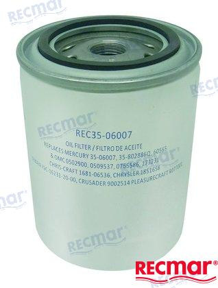 Recambios Marinos Oil Filter Rec35-06007
