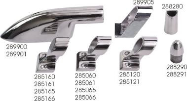 Sea-Dog Line Ss 60Dg Center Left 7/8" 285065-1