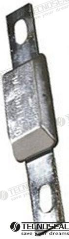 Recambios Marinos Anode Weld On Lingot 0.25Kg Ten00385