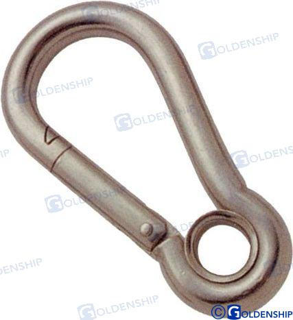 Recambios Marinos Snap Hook W/Eye 5X50Mm Gs71230