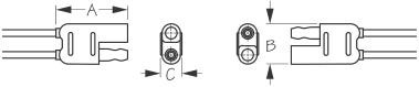 Sea-Dog Line Plrzd Conn 2-Wire - Plug & Skt 426880-1