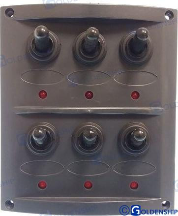 Recambios Marinos Splashproof Switch Panel Gs11181