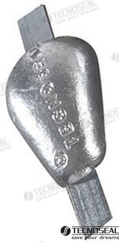 Recambios Marinos Anode Weld On Drop 1 Kg Ten00350