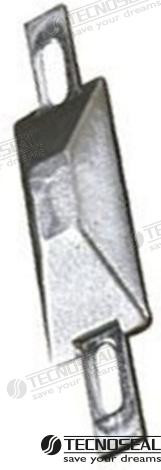 Recambios Marinos Anode Weld On Lingot 0.5Kg Ten00386