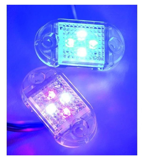 T.H. Marine Led Mini Accent/White Cmb Led-39116-Dp