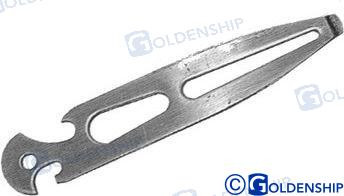 Recambios Marinos Shackle Key 112*21 Mm Ss304 Gs71047