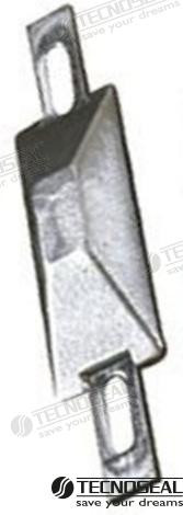 Recambios Marinos Anode Weld On Lingot 0.26Kg Ten00385/1