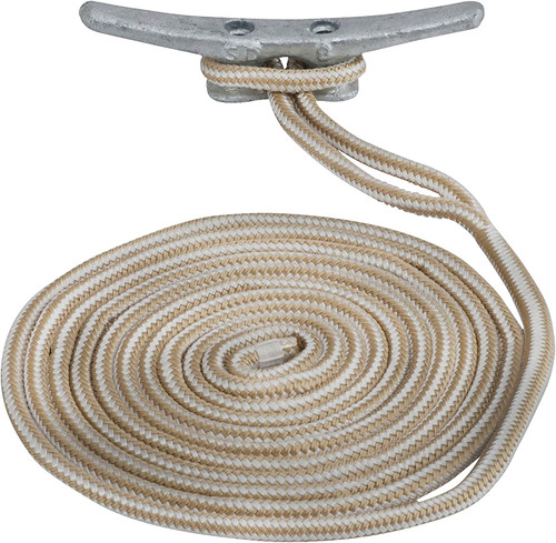 Sea-Dog Line 2 Braid Ny Dock Line 3/8X20' 302110020G/Wt-1