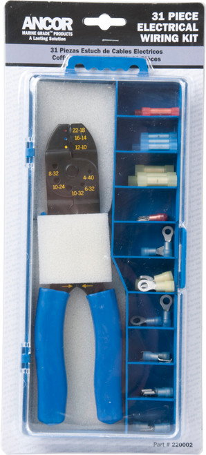 Marinco/Ancor Marine 30 Piece Connector Kit W/Tool 220002