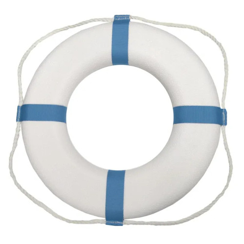 Lippert Components Inc 25" White Decorative Ring Buoy 2020108356