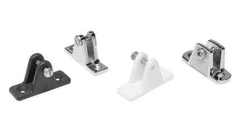 Lippert Components Inc Deck Hinge Black Nylon (Pair) 2020109049