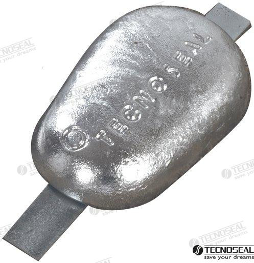 Recambios Marinos Anode Weld On Drop 2 Kg Ten00353Al