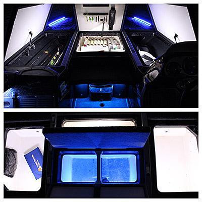 T.H. Marine Ledpkage Compartments Dcks Ledbw-120-W-O-Dp