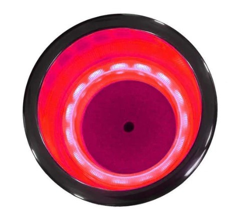 T.H. Marine Led Red Cup Holder Ns-R-Dp