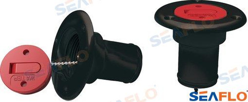 Recambios Marinos Fuel Deck Filler Cap Black Sfcf201