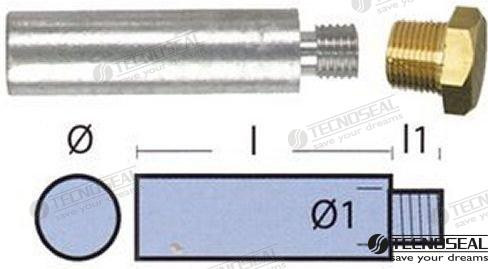 Recambios Marinos Rod Complete For Yanmar Ten01318T