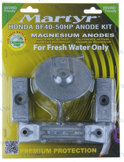 Recambios Marinos Magnesium Anode Kit Cmhbf4050Kitm