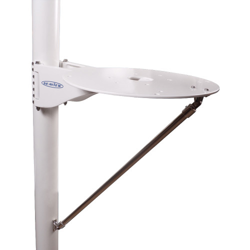 Seaview Mast Platform f\/KVH M7\/TV6  Intellian i6\/D6 [SM-24-A]