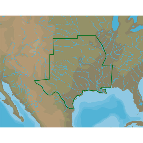 C-MAP 4D Lakes NA-D075 South Central [M-NA-D075-MS]