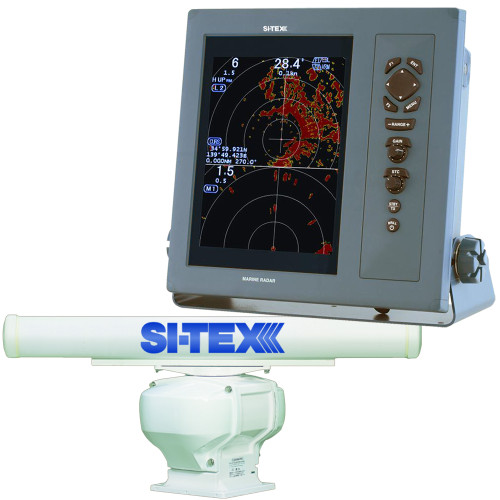SI-TEX Professional Dual Range Radar w/4kW 4.5' Open Array - 10.4" Color TFT LCD Display