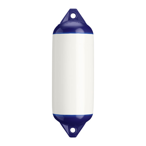 Polyform F-2 Twin Eye Fender 8.2" x 25" - White [F-2 WHITE]