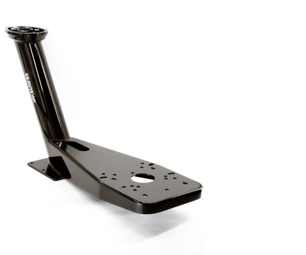 Seaview PMADM2M2BLK Dual Mount Aft Rake Requires Plate Black Finish