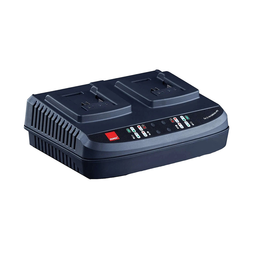 RUPES Dual Battery Charger f/iBrid HLR15 &amp; HLR21 Batteries w/LED Indicators