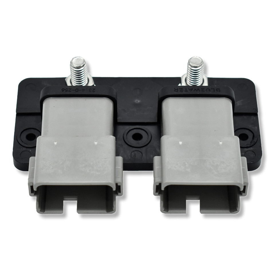 Bluewater Dual 12 Position Male Sealed Deutsch Connector Busbar - 5/16" Stud