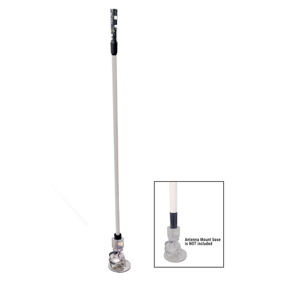 Lumitec Contour Masthead Combo Light w/Antenna Mount *Antenna Mount Base Not Included