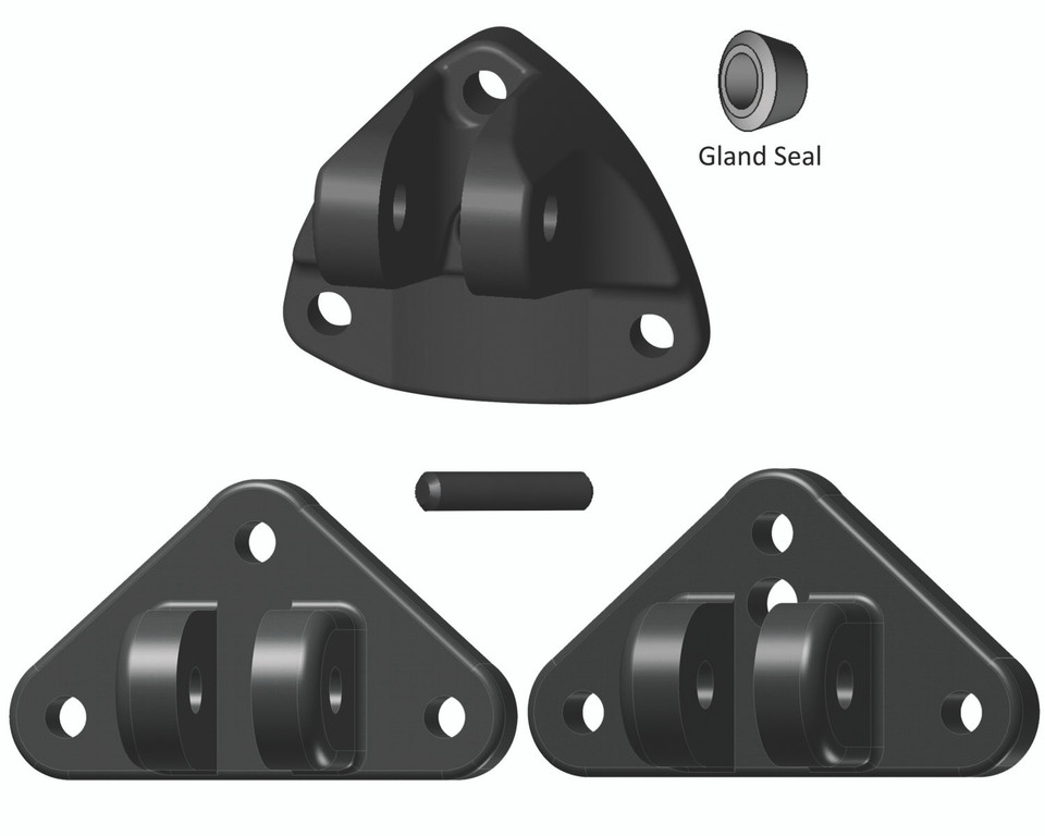Lenco Mounting Bracket Kit For 1 Actuator