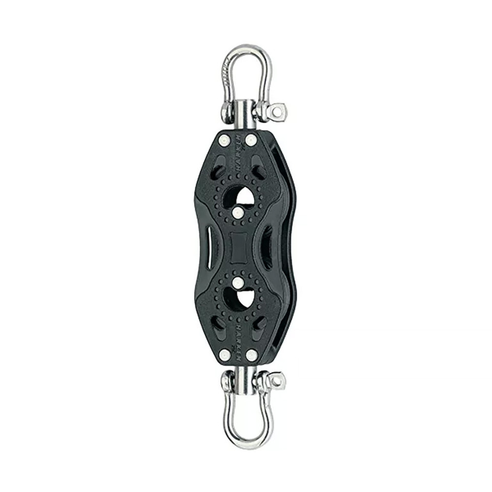 Harken 29mm Carbo Double Swivel Symmetrical Fishing Pulley